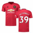 Scott McTOMINAY #39 Manchester United Home 19/20 Men Soccer Jersey + EPL & Kohler Badges
