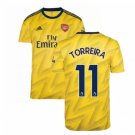 Lucas TORREIRA #11 Arsenal Away 19/20 Men Soccer Jersey + EPL Badges