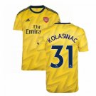 Sead KOLASINAC #31 Arsenal Away 19/20 Men Soccer Jersey + EPL Badges