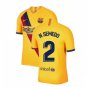 Nelson SEMEDO #2 Barcelona Away 19/20 Men Soccer Jersey + Laliga Badge