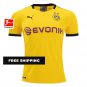 Marcel SCHMELZER #29 Borussia Dortmund Home 19/20 Men Soccer Jersey + Bundesliga Patch