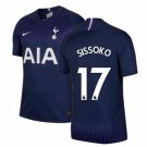 Moussa SISSOKO #17 Tottenham Hotspur Away 19/20 Men Soccer Jersey + EPL Badges