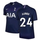 Serge AURIER #24 Tottenham Hotspur Away 19/20 Men Soccer Jersey + EPL Badges