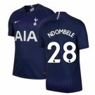 Tangui NDOMBELE #28 Tottenham Hotspur Away 19/20 Men Soccer Jersey + EPL Badges