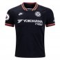 Christian PULISIC #22 Chelsea Third 19/20 Men Soccer Jersey + EPL & Hyundai Badges