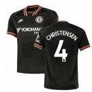 Andreas CHRISTENSEN #4 Chelsea Third 19/20 Men Soccer Jersey + EPL & Hyundai Badges