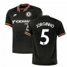 JORGINHO #5 Chelsea Third 19/20 Men Soccer Jersey + EPL & Hyundai Badges
