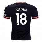 Olivier GIROUD #18 Chelsea Third 19/20 Men Soccer Jersey + EPL & Hyundai Badges