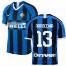 Andrea RANOCCHIA #13 Inter Milan Home 19/20 Men Soccer Jersey + Serie A Patch