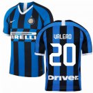 Borja VALERO #20 Inter Milan Home 19/20 Men Soccer Jersey + Serie A Patch