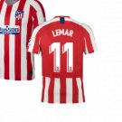 Thomas LEMAR #11 Atletico Madrid Home 19/20 Men Soccer Jersey + Laliga Badges