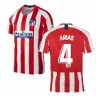 Santiago ARIAS #4 Atletico Madrid Home 19/20 Men Soccer Jersey + Laliga Badges
