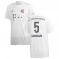 Benjamin PAVARD #5 Bayern Munchen Away 19/20 Men Soccer Jersey