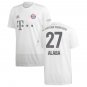 David ALABA #27 Bayern Munchen Away 19/20 Men Soccer Jersey
