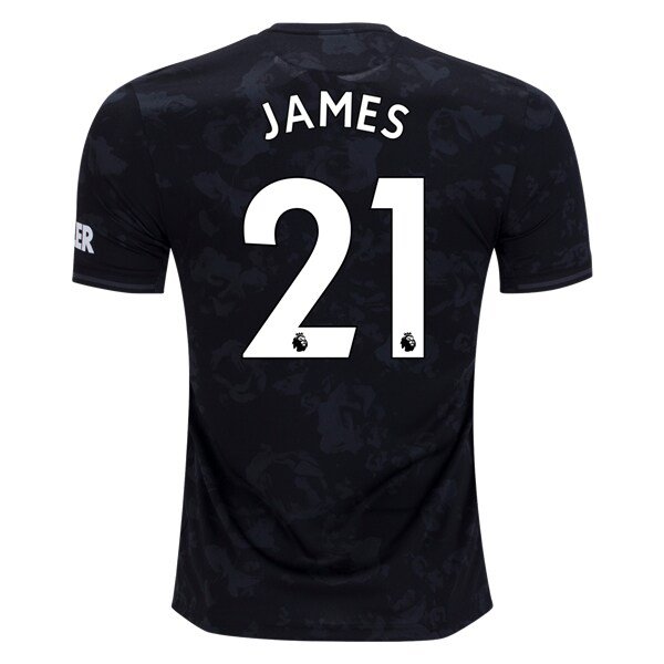 Daniel JAMES #21 Manchester United Third 18/19 Men Soccer Jersey + EPL & Kohler Badges Size 2XL
