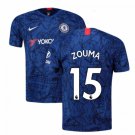Kurt ZOUMA #15 Chelsea Home 19/20 Men Soccer Jersey + EPL & Hyundai Badges Size 2XL