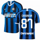 Antonio CANDREVA #87 Inter Milan Home 19/20 Men Soccer Jersey + Serie A Patch Size 2XL