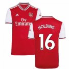 Rob HOLDING #16 Arsenal Home 19/20 Men Soccer Jersey + EPL Badges Size 2XL