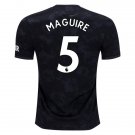Harry MAGUIRE #5 Manchester United Third 19/20 Men Soccer Jersey + EPL & Kohler Badges Size 2XL