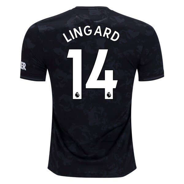 Jesse LINGARD #14 Manchester United Third 19/20 Men Soccer Jersey + EPL & Kohler Badges Size 2XL