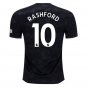 Marcus RASHFORD #10 Manchester United Third 19/20 Men Soccer Jersey + EPL & Kohler Badges Size 2XL