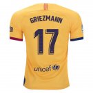 Antoine GRIEZMANN #17 Barcelona Away 19/20 Men Soccer Jersey + Laliga Badge Size 2XL
