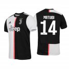 Blaise MATUIDI #14 Juventus Home 19/20 Men Soccer Jersey + Serie A & Scudetto Badges Size 2XL