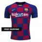 Ousmane DEMBELE #11 Barcelona Home 19/20 Men Soccer Jersey + Laliga Badge Size 2XL