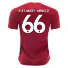 ALEXANDER ARNOLD #66 Liverpool Home 19/20 Men Soccer Jersey + EPL & WU Badges Size 2XL