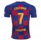 Philippe COUTINHO #7 Barcelona Home 19/20 Men Soccer Jersey + Laliga Badge Size 2XL