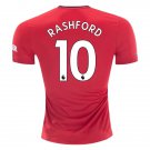Marcus RASHFORD #10 Manchester United Home 19/20 Men Soccer Jersey + EPL & Kohler Badges Size 2XL