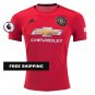 Marcus RASHFORD #10 Manchester United Home 19/20 Men Soccer Jersey + EPL & Kohler Badges Size 2XL