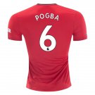 Paul POGBA #6 Manchester United Home 19/20 Men Soccer Jersey + EPL & Kohler Badges Size 2XL