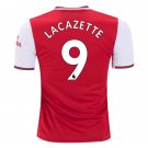 Alexandre LACAZETTE #9 Arsenal Home 19/20 Men Soccer Jersey + EPL Badges Size 2XL