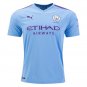Leroy SANE #19 Manchester City Home 19/20 Men Soccer Jersey + EPL & Nexen Badges Size 2XL