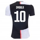 Paulo DYBALA #10 Juventus Home 19/20 Men Soccer Jersey + Scudetto Badges Size 2XL