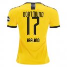 Erling Braut HAALAND #17 Borussia Dortmund Home 19/20 Men Soccer Jersey + Bundesliga Patch