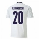 Federico BERNARDESCHI #20 Italy Away for Euro 2020 Men Soccer Jersey Football Jersey Soccer Camiseta