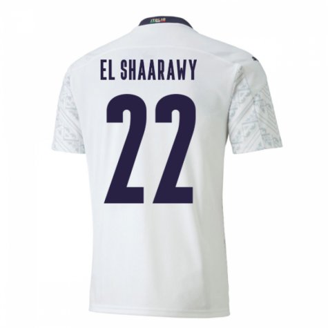 Stephan EL SHAARAWY #22 Italy Away for Euro 2020 Men Soccer Jersey Football Jersey Soccer Camiseta