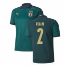 Daniele RUGANI #2 Italy Third for Euro 2020 Men Soccer Jersey Football Jersey Soccer Camiseta