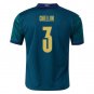 Giorgio CHIELLINI #3 Italy Third for Euro 2020 Men Soccer Jersey Football Jersey Soccer Camiseta