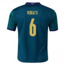 Marco VERRATTI #6 Italy Third for Euro 2020 Men Soccer Jersey Football Jersey Soccer Camiseta