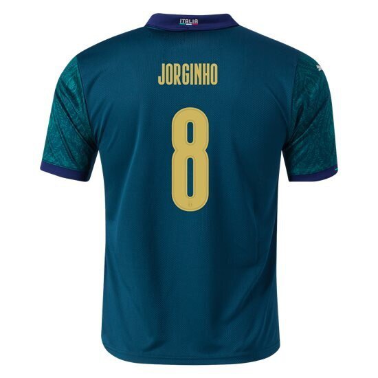 JORGINHO #8 Italy Third for Euro 2020 Men Soccer Jersey Football Jersey Soccer Camiseta