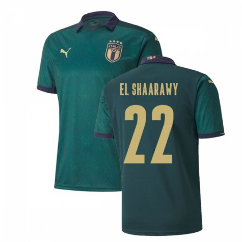 Stephan EL SHAARAWY #22 Italy Third for Euro 2020 Men Soccer Jersey Football Jersey Soccer Camiseta