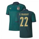 Stephan EL SHAARAWY #22 Italy Third for Euro 2020 Men Soccer Jersey Football Jersey Soccer Camiseta