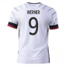 Timo WERNER #9 Germany Home for Euro 2020 Men Soccer Jersey Football Jersey Soccer Camiseta