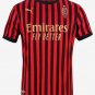 Special Edition IBRAHIMOVIC #21 AC Milan 120 Years Celebration Men Soccer Jersey + Serie A Patch