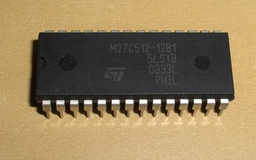 1 x M27C512-12B1 - ST