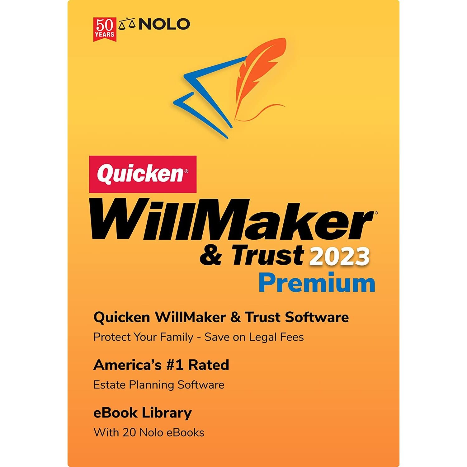 Nolo Quicken WillMaker & Trust 2023 Premium Download Key with 2021