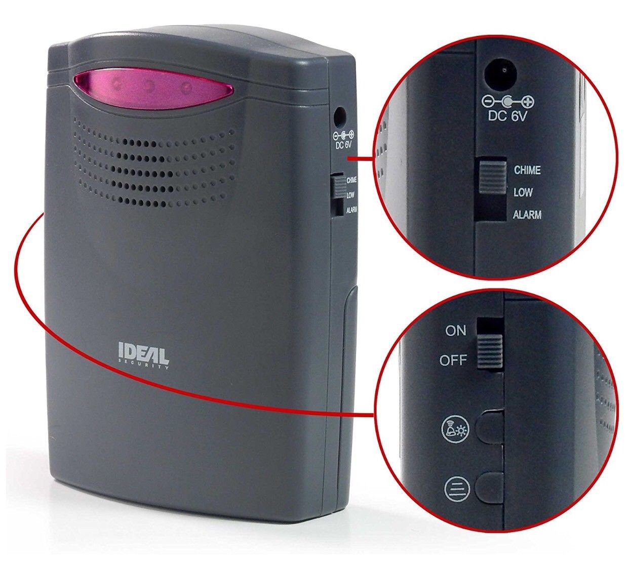 IDEAL WIRELESS DRIVEWAY MONITOR MOTION Detector Pool Walkway Sensor